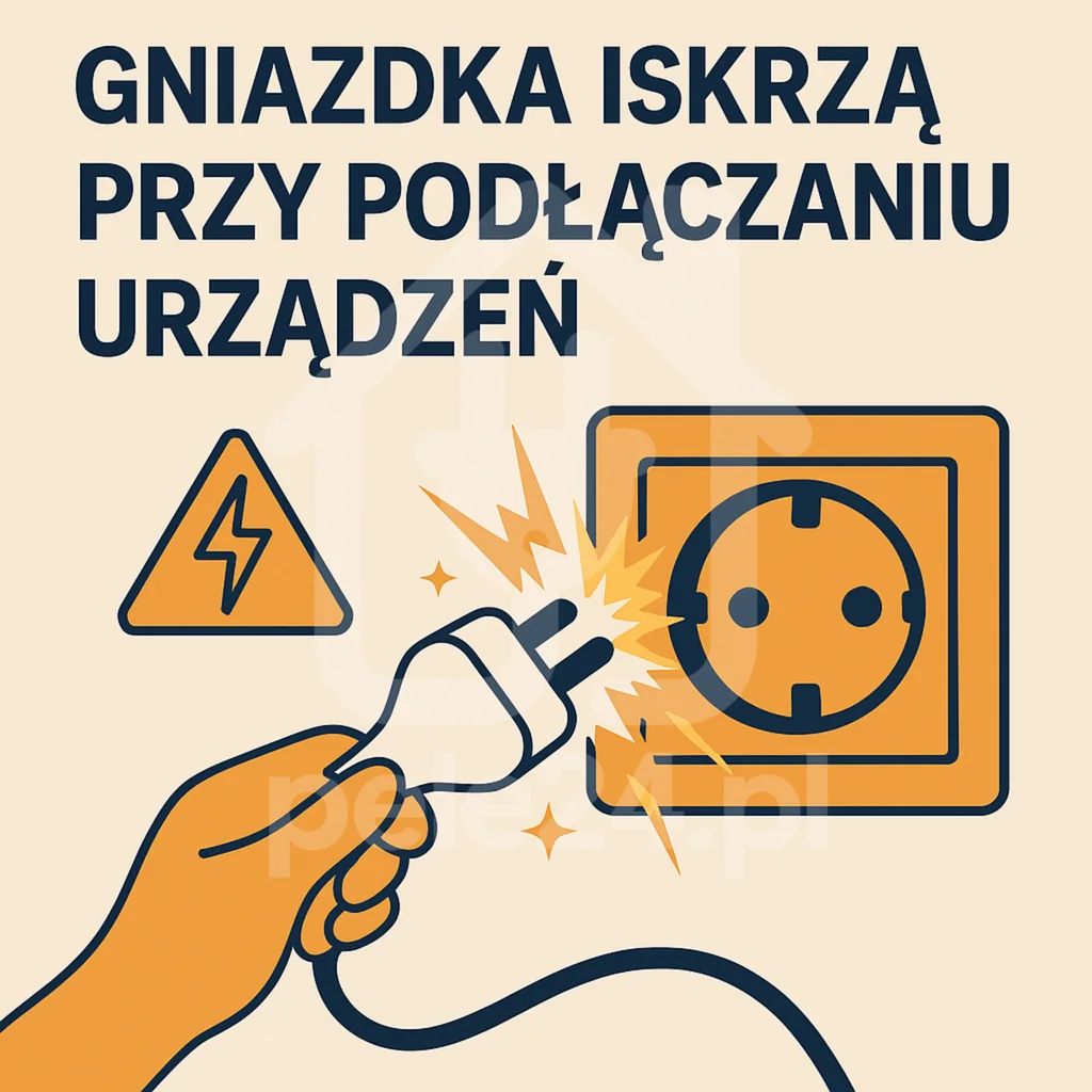 Gniazdka iskrzą przy podłączaniu urządzeń? Przyczyny, zagrożenia i bezpieczne rozwiązania