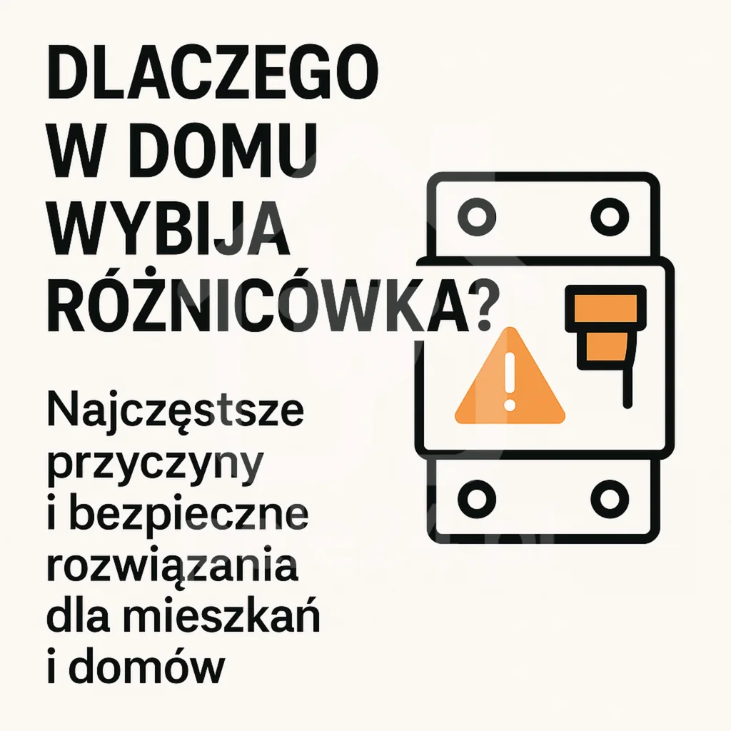 Dlaczego w domu wybija różnicówka? Najczęstsze przyczyny i bezpieczne rozwiązania